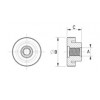 Knurled nut [073] (073080060002)