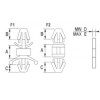 PCB spacer [100-8] (100831500002)