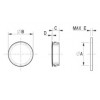 Panel plug [168] (168012022002)