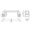 CABINET HANDLE [206-1] (206111069945)