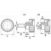 Fluted Grip knob [258] (258252559935)