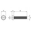 Slotted cheese head screw [539] (539053000046)