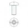 Slotted / Crossed head screw [905] (905055000002)