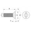 Countersunk screw [906] (906063000002)