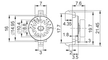 Bidirectional Rotary Damper [078-3]